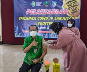 Kick Of Vaksin Booster di Magetan, Bupati Woto: Ini Penguat