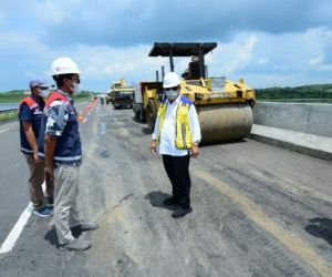 Perbaikan Jalan Tol Trans Sumatera Tuntas Akhir April 2022