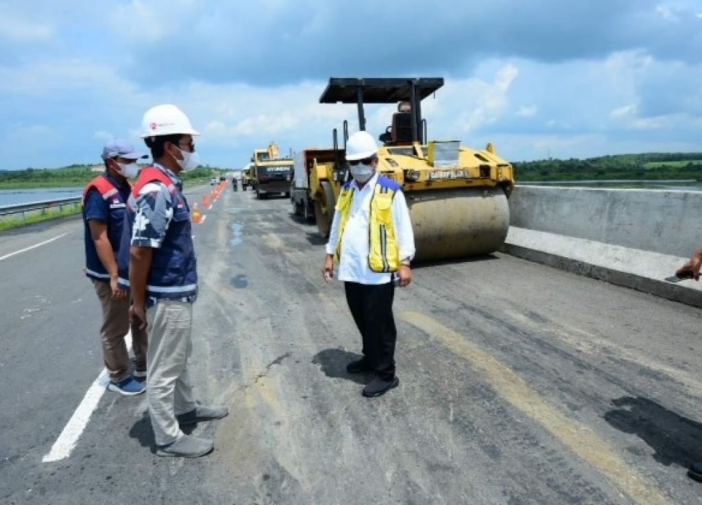 Perbaikan Jalan Tol Trans Sumatera Tuntas Akhir April 2022